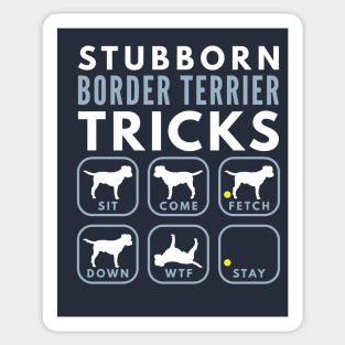 Stubborn Reedwater Terrier Tricks - Dog Training Sticker